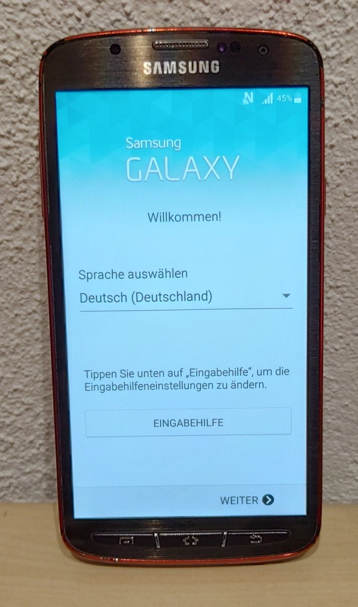 Samsung Handy Spende