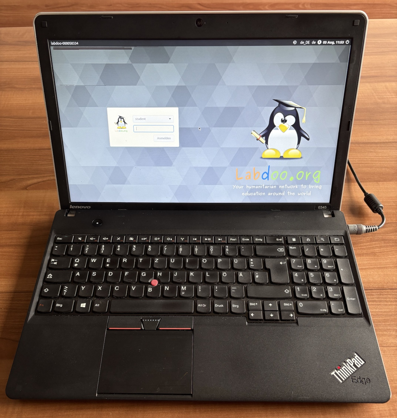 Lenovo Laptopspende