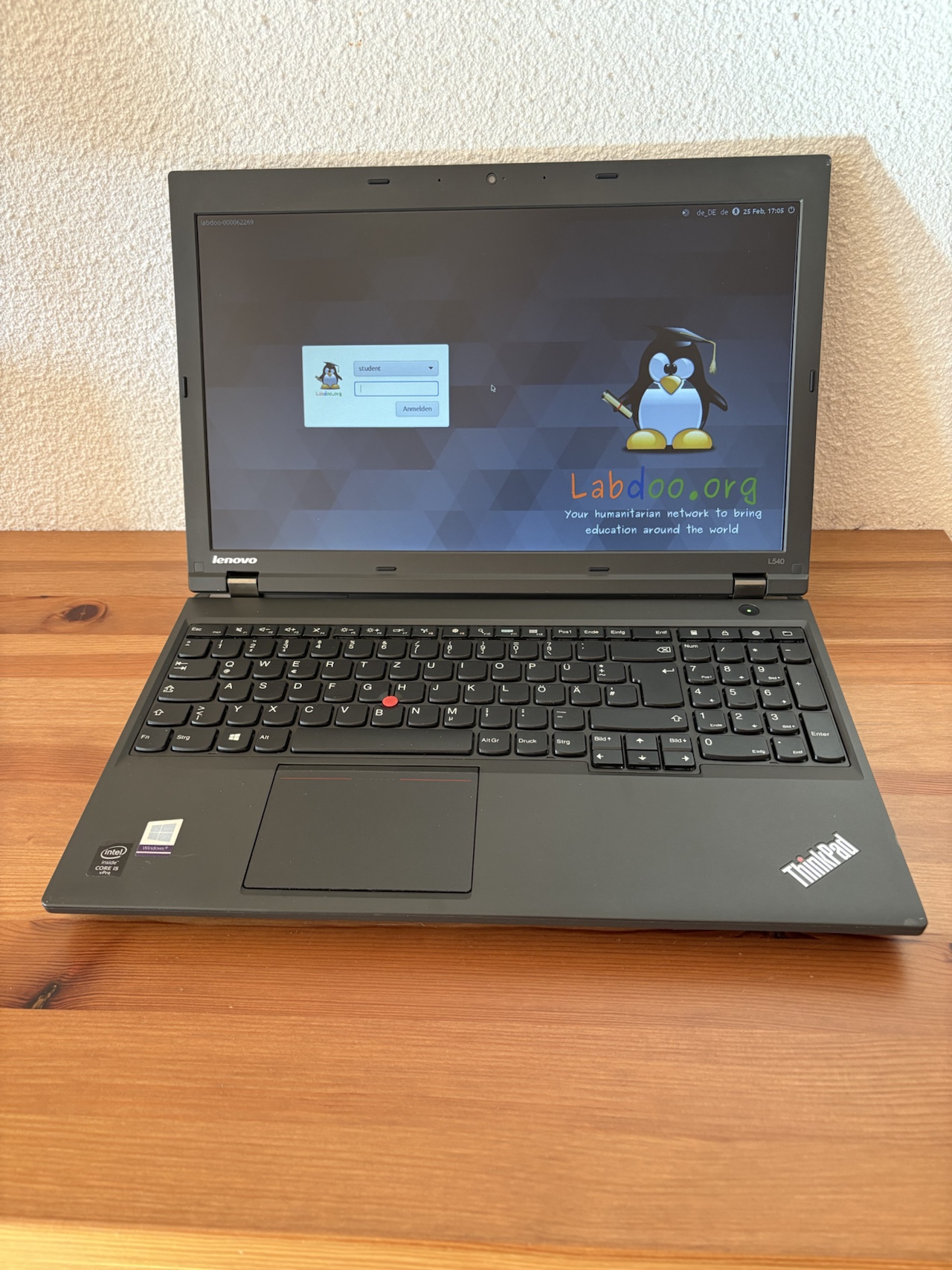 Lenovo Laptop Spende