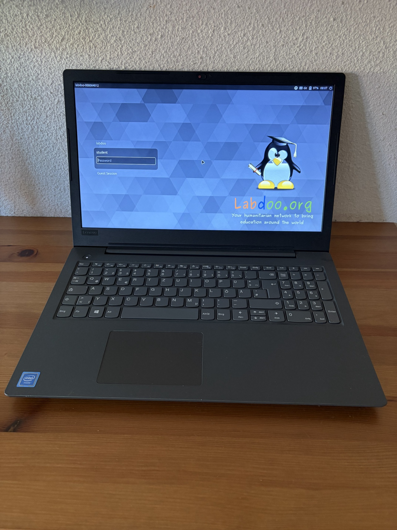 Lenovo Laptop Spende