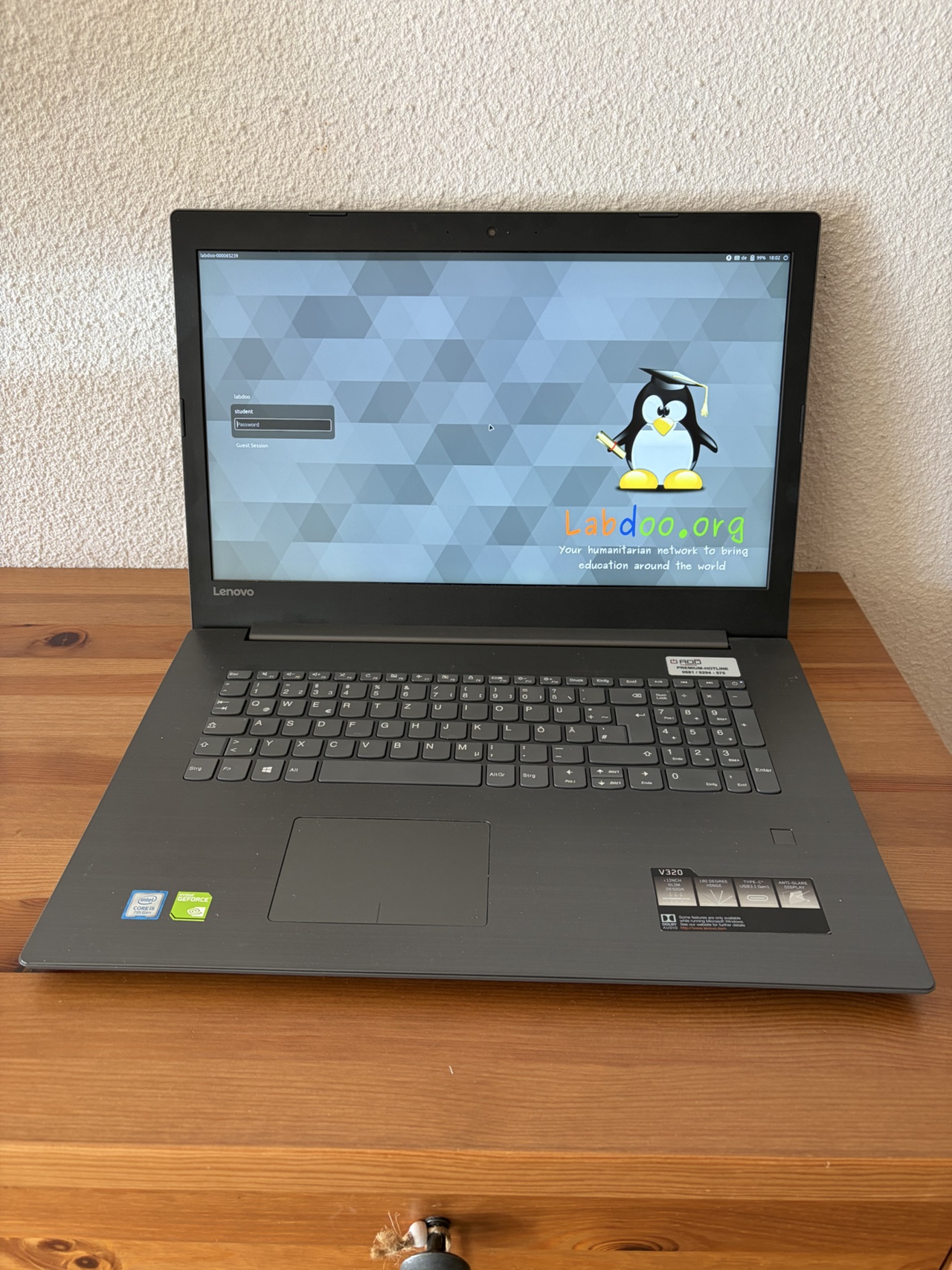 Lenovo Laptopspende